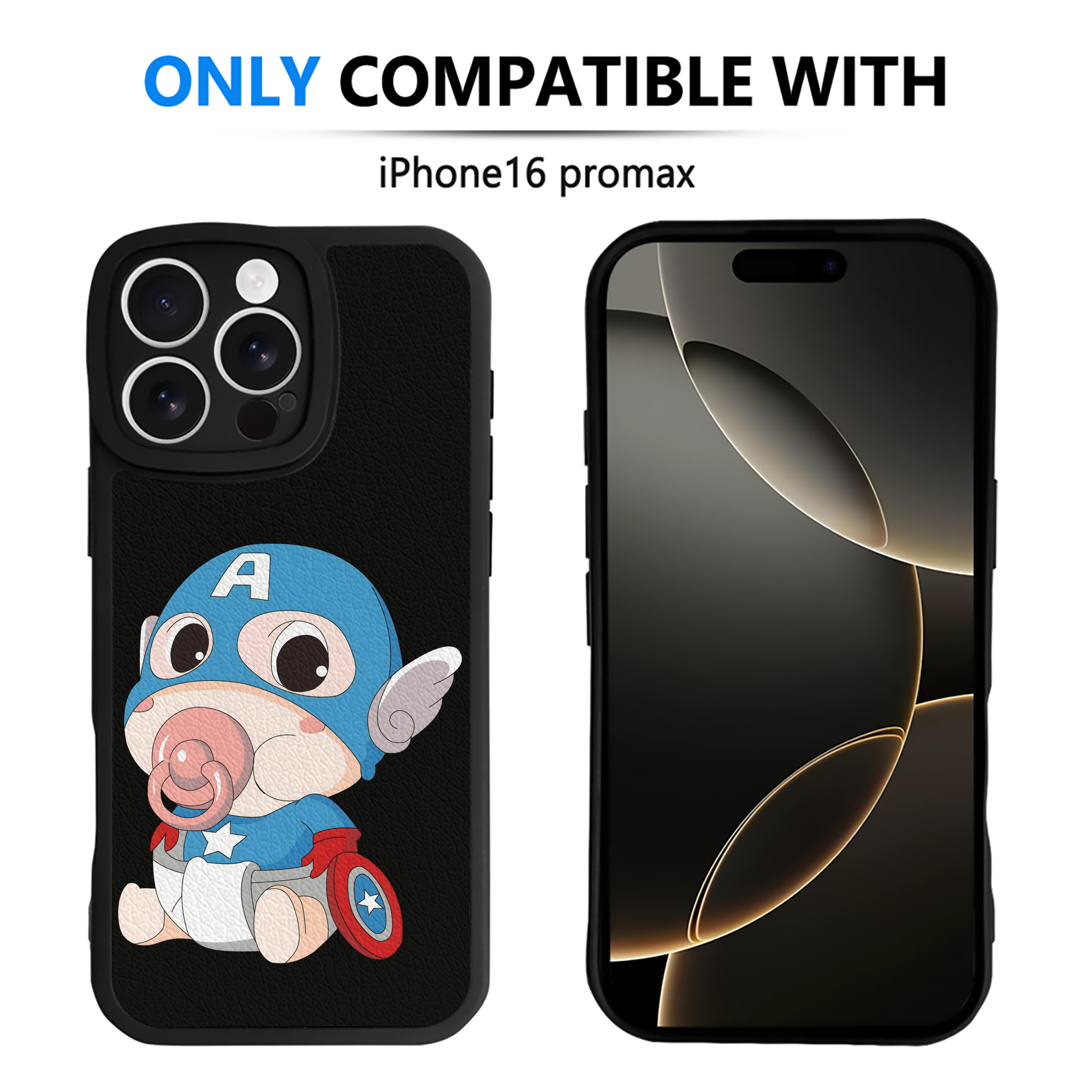 （画像用） アベンジャーズ The Avengers 【iPhone 16シリーズ対応】シリコンスマホケース（レザー調） 材質：シリコン